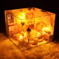 thumbnail image 2 of Casa de en miniatura hecha , kit de , habitación creativa para adultos, niñas, , regalos de cumpleaños, 2 of 9