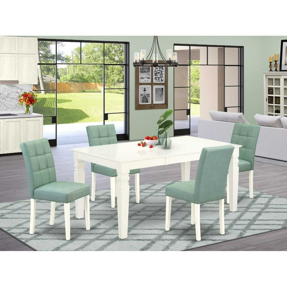 East West Furniture 5 Piece Table Set contain A Modern Table