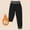 Black, variant on Piuwrlz Teen Sweatpants Boys Jogger Pants Plush Relaxed Fit Pant Coffee Size 14 Years