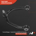 thumbnail image 3 of A-Premium Set of 8, Front Upper Lower Control Arm, Front & Rear Sway Bar Link, Compatible with Ford Thunderbird 1993-1997, Mercury Cougar 1993-1997, 3 of 9