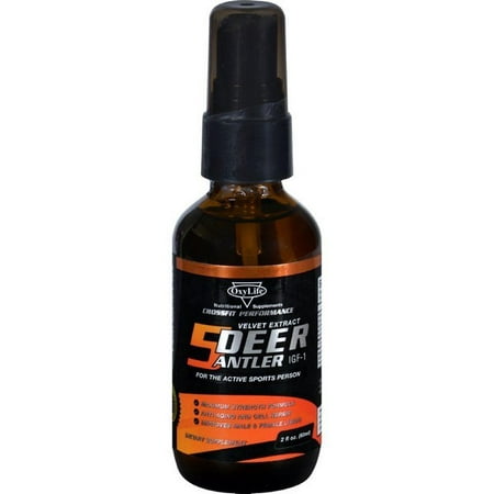Oxylife Products Deer Antler - Velvet Extract - 2 Fl (Best Deer Antler Velvet)