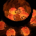 thumbnail image 4 of Halloween Decoration Luminous Pumpkin Light String Led Festival Atmosphere Indoor Wall Scene Layout Props, 4 of 8