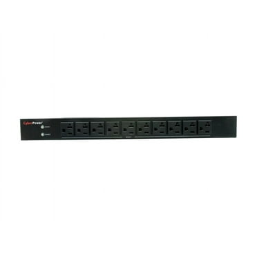 CyberPower PDU30BT10F10R Basic 1U 120V 30A 12 ft Power Distribution Units