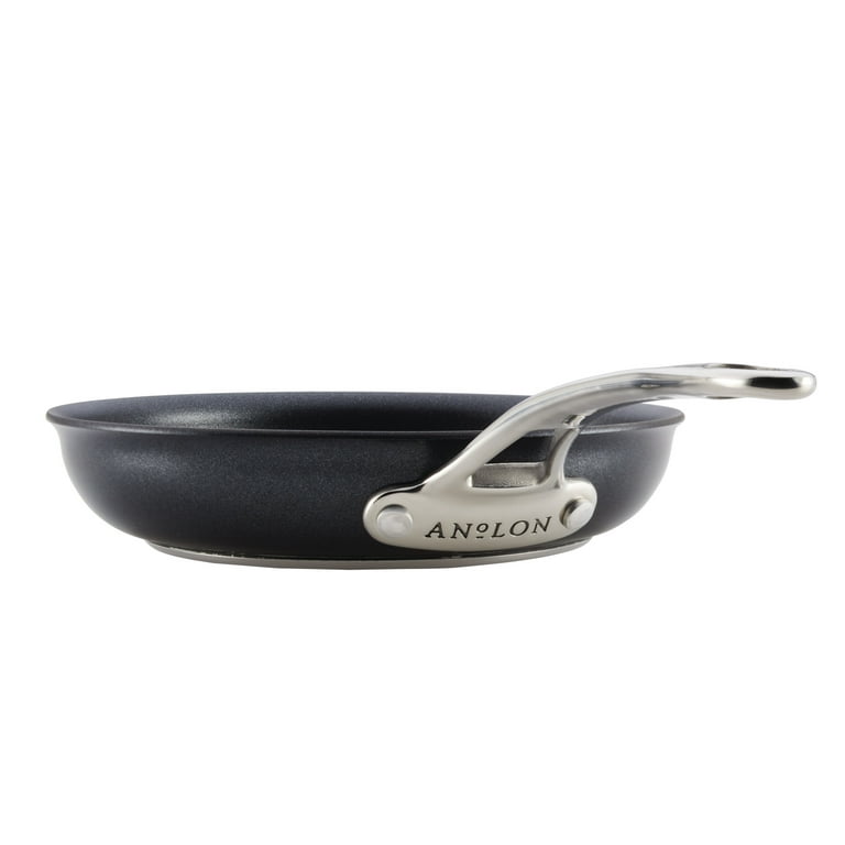 Anolon X Hybrid Nonstick Cookware Induction Pots and Pans Set · 7 Piece Set  - Super Dark Gray