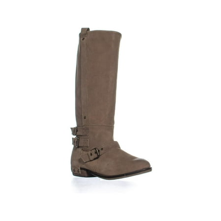 Dv Dolce Vita - Womens DV by Dolce Vita Bend Riding Boots, Taupe, 9 US