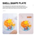 thumbnail image 2 of Milisten 1pc Creative Shell Shaped Jewelry Storage Plate Desktop Adornment For Rings Earrings And Necklaces Present For, 2 of 8