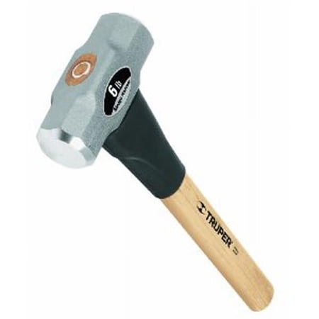 33186 6# Sledge Hammer 16" Hickory Hndl(Md6H16), Truper Herramientas, EACH, EA,