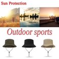 thumbnail image 4 of YooGuoGuo Windproof Fishing Hats UV Protection Safari Sun Cap Outdoor Bucket Hat Lightweight Boonie Hat for Hiking Camping, 4 of 7
