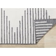 thumbnail image 5 of Rug Branch Mid-Century Geometric, Stripes Grey Indoor Area Rug - 5' x 8', 5 of 8