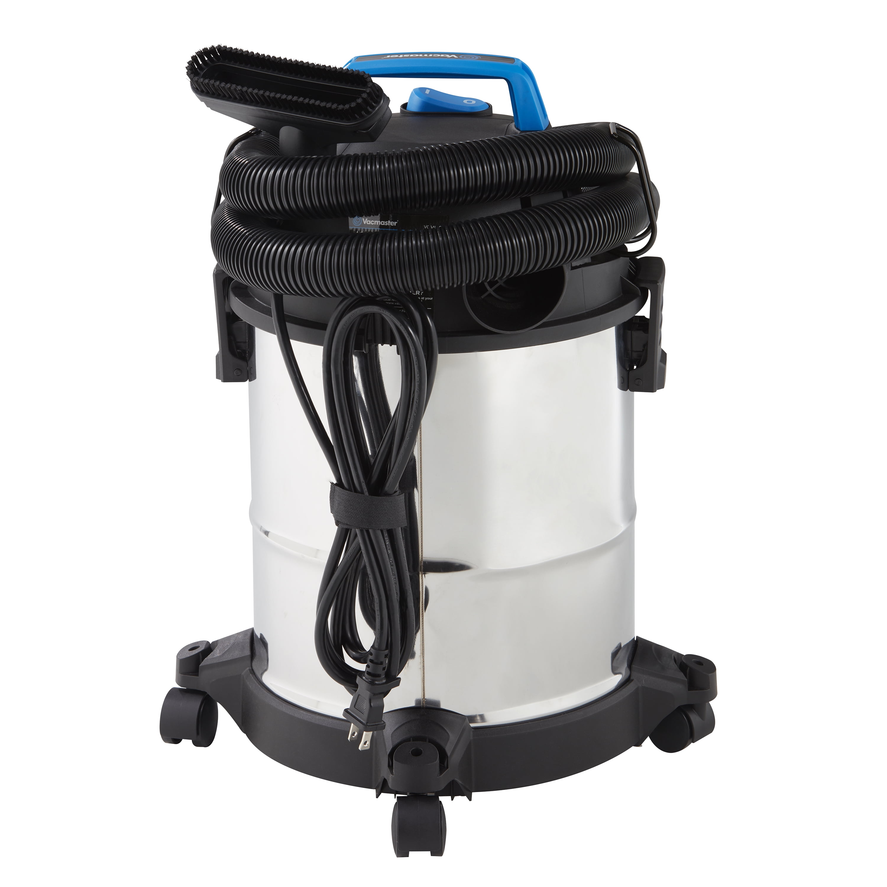 Vacmaster VQ607SFD Wet And Dry Stainless Steel Shop Vacuum 3 Peak HP 6  Gallon Capacity: Shop Vacuums 2 To 9 Gallon Portable (899794001825-1)