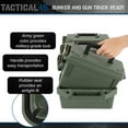 thumbnail image 3 of Tactical45 Ammo Storage Crate with 4 Pack Lockable Ammunition Storage Boxes, 3 of 7