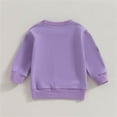 thumbnail image 6 of Otqutp Toddler Baby Pullover Halloween Letter Graphic Sweatshirt Girl Cotton Warm Crewneck Outfit Long Sleeve Shirt Boy Clothes, 6 of 8
