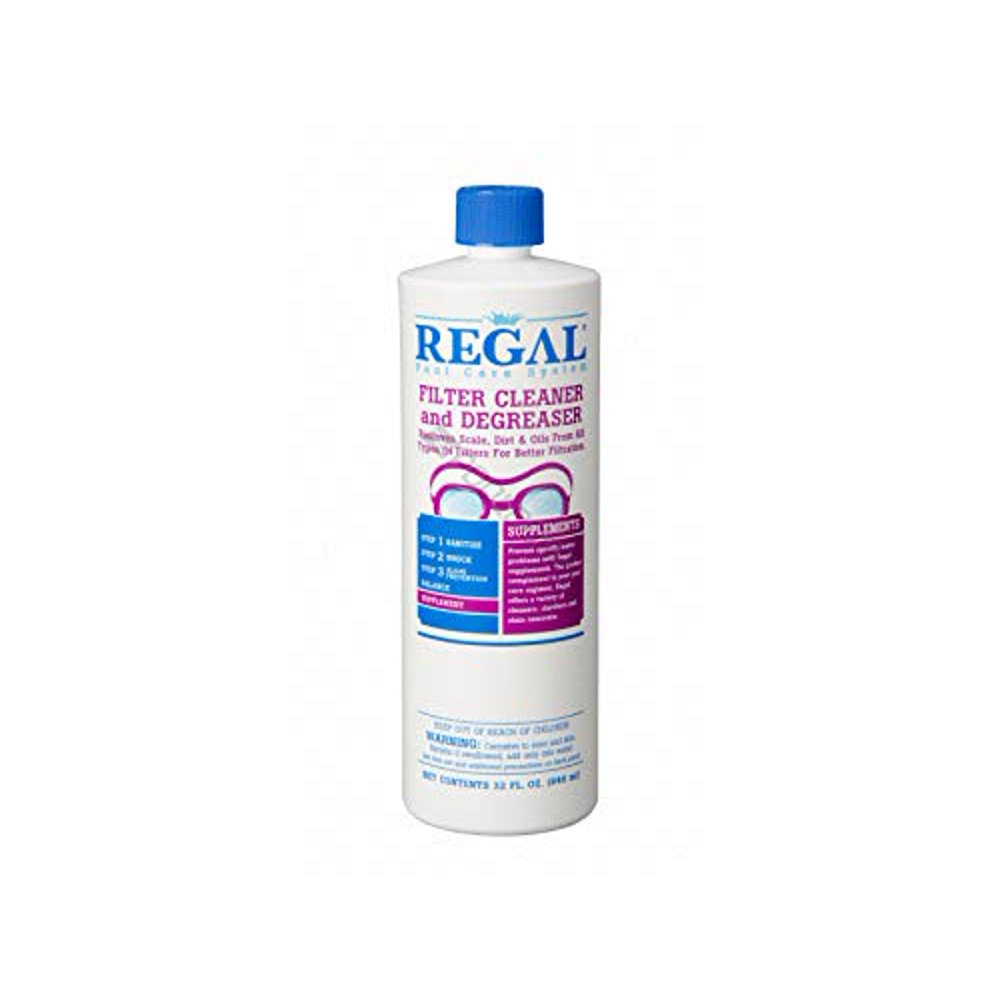 Regal Filter Cleaner and Degreaser 1 Qt. Bottle for Swimming Pools