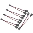 thumbnail image 3 of Cable Adaptador De Ventilador De 5 Piezas 2 En 1 Accesorios De Chasis De Computadora Hembra 3 Pines A Macho 3 Pines + 2 Pines Scienceny EL008633-00, 3 of 6