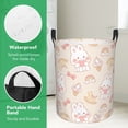 thumbnail image 2 of XMXT Collapsible Laundry Basket, Ice Creams Bunny Pattern Waterproof Laundry Hampers Storage Baskets Dirty Clothes Hamper, 62L, 2 of 8