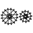 thumbnail image 1 of Lefu 2pcs Bike Rear Derailleur Pulley Wheels 12T+16T pottery Ball Bearing for Sram, 1 of 9