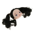 thumbnail image 4 of Muñeca bebé de 5,91 pulgadas para niñas, juguete para baño, piscina, muñecas sirena, regalos de nacimiento para niñas Cabeza de pelo negro, 4 of 7