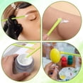 thumbnail image 4 of Espátulas de depilación para cejas Larrel, silicona, color verde, 4 unidades, 4 of 7
