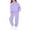 Purple, variant on Mercatoo Kids Hoodie Sweatsuit Set Boys Girls 𝗥aglan Sleeve Tracksui𝘁 Pullover Hooded Sweatshirts and Jogger Pants Set Fall Athleisure