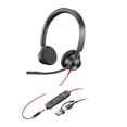 thumbnail image 2 of Auriculares Poly Blackwire C3325-M Estéreo USB-C/A y equipos de 3,5 mm, 2 of 4