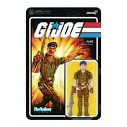 Flint G.I. Joe Super 7 Reaction Action Figure 3.75in