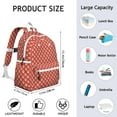 thumbnail image 6 of Christmas Cartoon Dog Paw Backpack for School,Cute School Bag,Schoolbag with Adjustable Shoulder Straps & Padded Back,13.4"x11"x4.7", 6 of 6