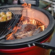 Kamado Joe Classic II 18 inch Charcoal Grill in Blaze Red