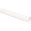Mailing Tubes with Caps, 3" x 15", White, 24/Case by Discount Shipping USA