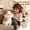 E#312 Multicolor, variant on Cute Cat Plush Toy Stuffed Animal Doll, Soft Cuddly Kitten Pillow for Boys Girls and Home Decoration E#312 Multicolor