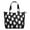 Black Halloween White, variant on Blue Halloween Ghosts Pumpkins Skulls and Bats Travel Tote Bags for Women Carry On,Large Weekender Bags for Women Travel,Multi Functional Duffle Bag for Work,Shopping,Sports