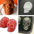 thumbnail image 4 of Molde de cuatro cubitos de hielo con forma de calavera Adepaton CPB-US-CJZ121, 4 of 5