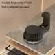 thumbnail image 4 of Gancho de ventosa al vacío | Fuerte soporte de pared sin rastro | Organizador multiusos para baño, cocina, hogar | Soporte de tela para sombrero de toalla de plástico fácil de instalar | 1 paquete |, 4 of 6