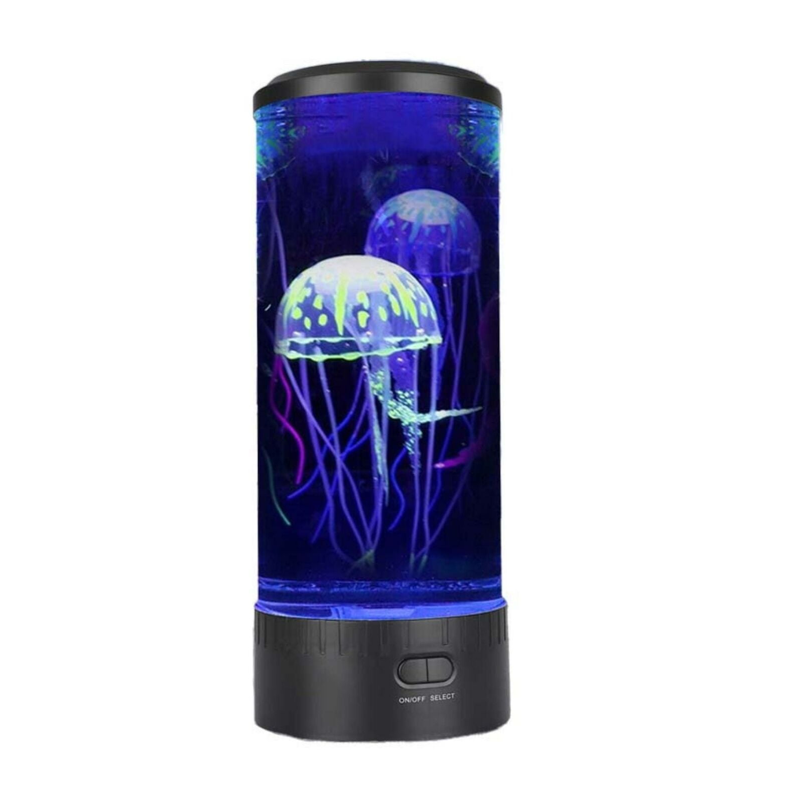CELECTIGO Jellyfish Lava Lamp, Mini Electric Aquarium Tank with 3