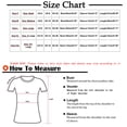 thumbnail image 3 of Camiseta de manga corta con estampado de cuello redondo a la moda navideña para mujer, blusa suelta informal, Tops Fridja gope877, 3 of 4