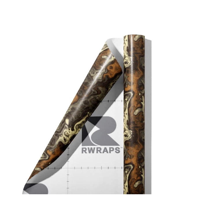 Rwraps Live Edge Epoxy Resin Gloss Vinyl Film Wrap 59in x 23ft