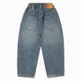 thumbnail image 5 of NOLDARES Boys Baggy Jeans Wide Straight Leg Elastic Waist Loose Denim Pants,Blue,10-11 Y, 5 of 8