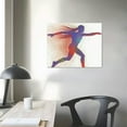 thumbnail image 4 of COMIO Running Female Action Wall Art Poster, Decoration for Office, Gym, Home, Ideal Gift for Fitness Enthusiast, Runner, Athlete, Sprinter, Jogger, Footballer, Sport Enthusiast, 4 of 5