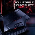 thumbnail image 5 of GTR Simulator GTA Revolution Racing Cockpit Video Game Chair w/ Black/Red Seat & Universal Mount, 5 of 10