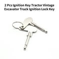 thumbnail image 3 of 2 Pcs Ignition Tractor Vintage Excavator Truck Ignition Lock, 3 of 7