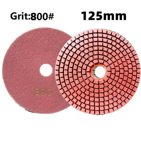 

BCLONG 5 Inch 125Mm Dry Wet Polishing Pads Flexible Grinding Sanding Discs For Granite