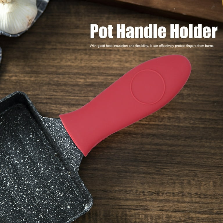 Cast Iron Skillet Handle Covers, Suspension Design Portable Silicone Cast  Iron Handle Cover, Restaurant For Home 