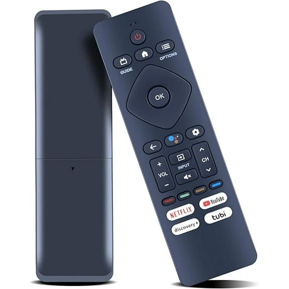 Besia Remote Control for Philips Google TV, Compatible for Philips Google TV 43PUL7672/F7 50PUL7552/F7 50PUL7672/F7 55PUL7672/F7 55PUL7552/F7 643PUL7652/F7 65PUL7552 65PUL7672/F7  (No Voice Function)
