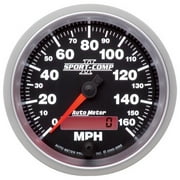 AUTO METER 3688 3-3/8IN SPEEDO, 160 MPH, PROGRAMMABLE