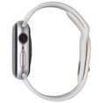 thumbnail image 3 of Pre-Owned Apple Watch Series 8 (41mm) (A2772) GPS + LTE Silver AL/White Sport Band S/M, 3 of 8