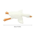 thumbnail image 5 of Goose Stuffed Animal Toy，Soft Goose Plush Pillow，Giant White Goose Plush Hugging Pillow, Swan Stuffed Animal for Birthday Gift,Silly Goose for Kids and Friends,19.69 in, 5 of 9