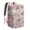 thumbnail image 1 of Watercolor Flower Pattern Insulated Backpack Cooler - 20L High Capacity, Long-Lasting Insulation, Perfect for Outdoor Enthusiasts, 1 of 4