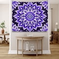 thumbnail image 5 of Boho Ethnic Large Tapestry Washable Boho Tribal Geometric Shapes Aesthetic Tapestry 51x59inch Sophistication Modern College Tapestry Deco for Living Room Home Office Bedroom College, 5 of 5