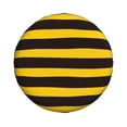 thumbnail image 2 of Easygdp Bee Stripe Wheel Sun Guard, Spare Tire Cover,Universal Trailer Suv Truck Camper Travel,Easy To Install And Remove -14 Inch, 2 of 9