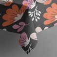 thumbnail image 5 of Floral Square Tablecloth 52x52in(132x132cm) – Waterproof Polyester Printed Table Cover, Wrinkle Resistant & Washable for Kitchen Dining Picnic Party Decor, Thanksgiving,Christmas, Spring,Flower, 5 of 6