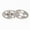 Matte Nickel 20L, variant on Mibo 12pcs Nylon Resin Sew Through Snap - 4 Hole - 20L(12mm) - White